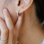 Lumière Huggie Earrings