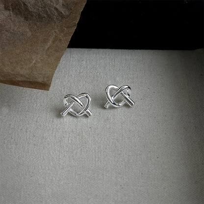 Pretzel Earrings