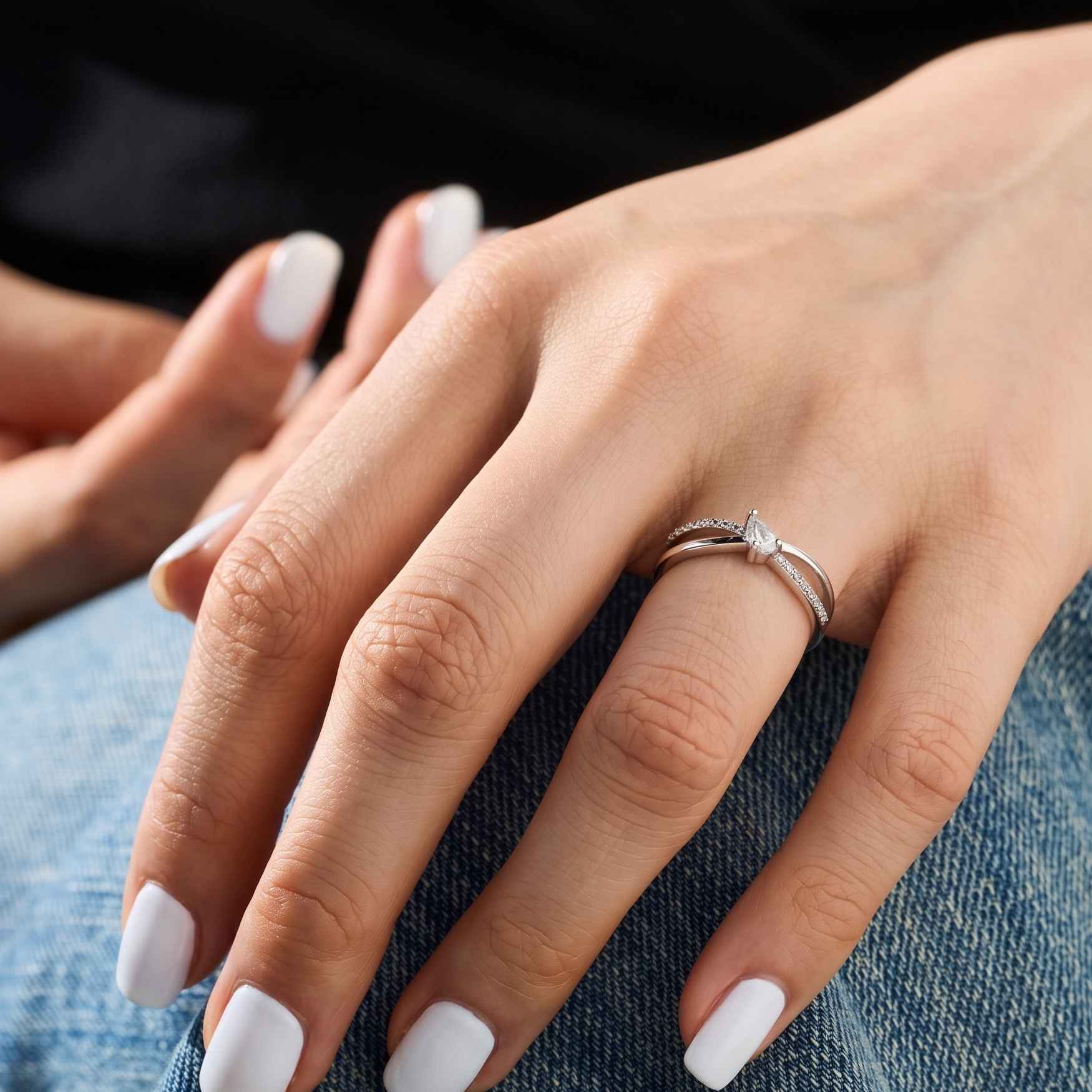 Luna Pavé Ring