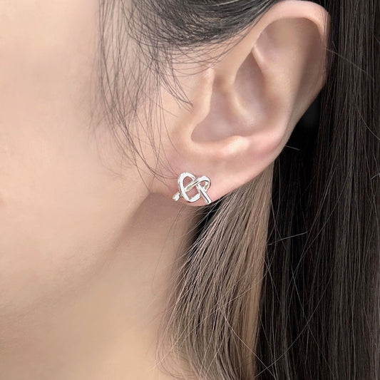Pretzel Earrings