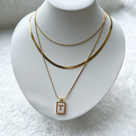 Tatia Triple Layer Necklace