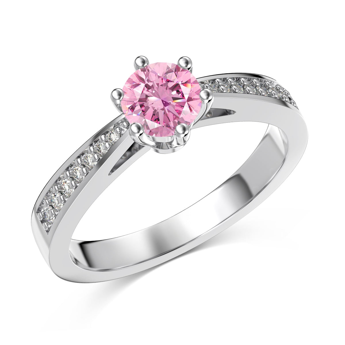 Soleil Solitaire Ring