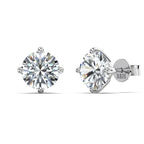 Solène Solitaire Stud Earrings