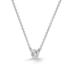 Nora Halo Pendant Necklace
