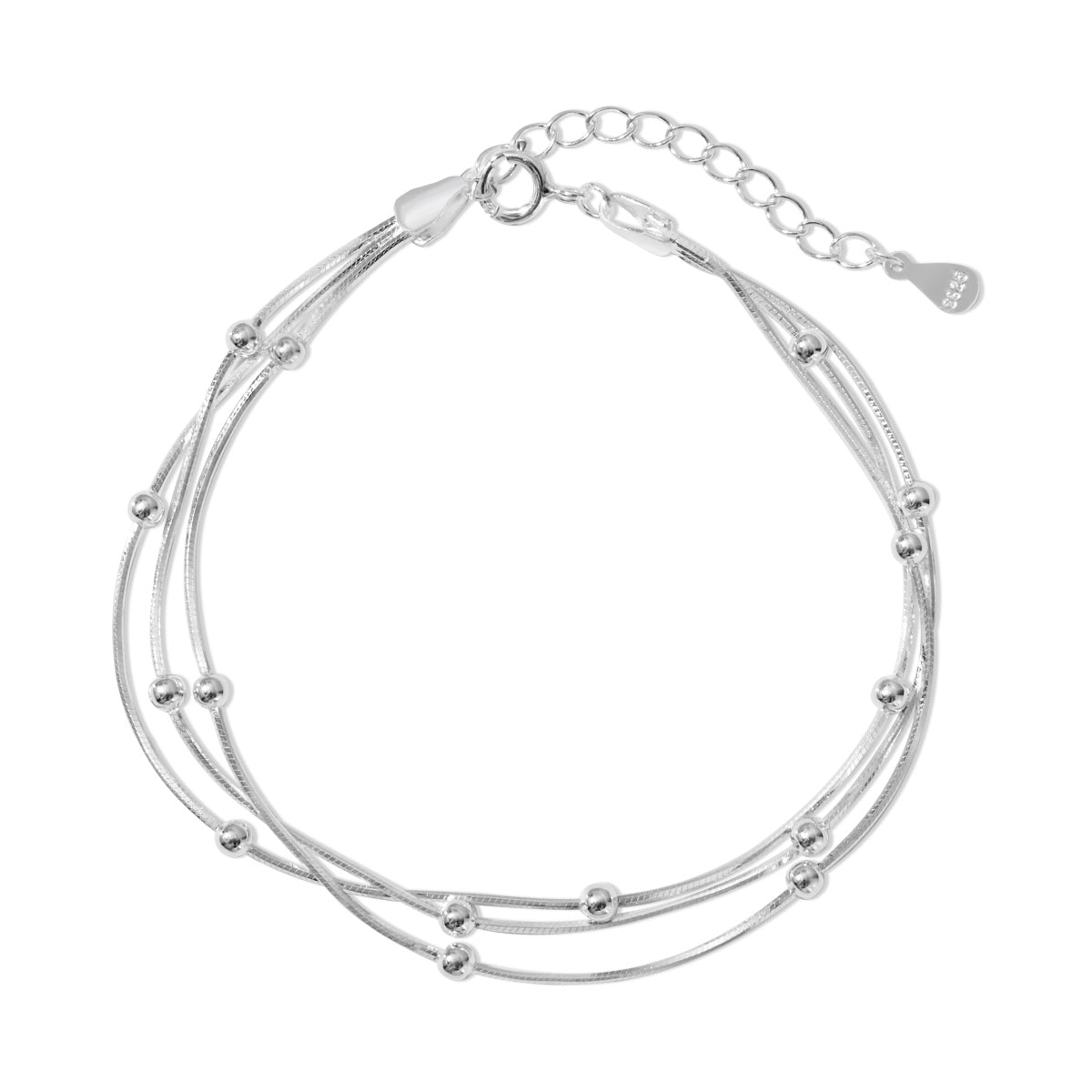 Aveline Triple Strand Bracelet