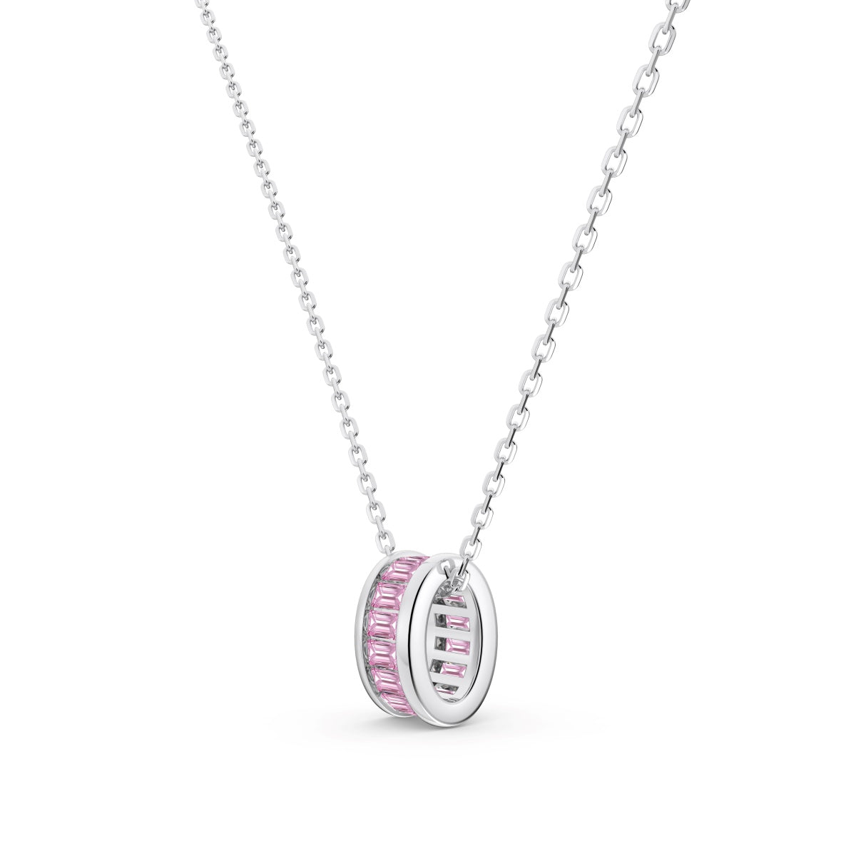 Vienne Pink Pendant Necklace