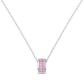 Vienne Pink Pendant Necklace