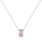 Vienne Pink Pendant Necklace