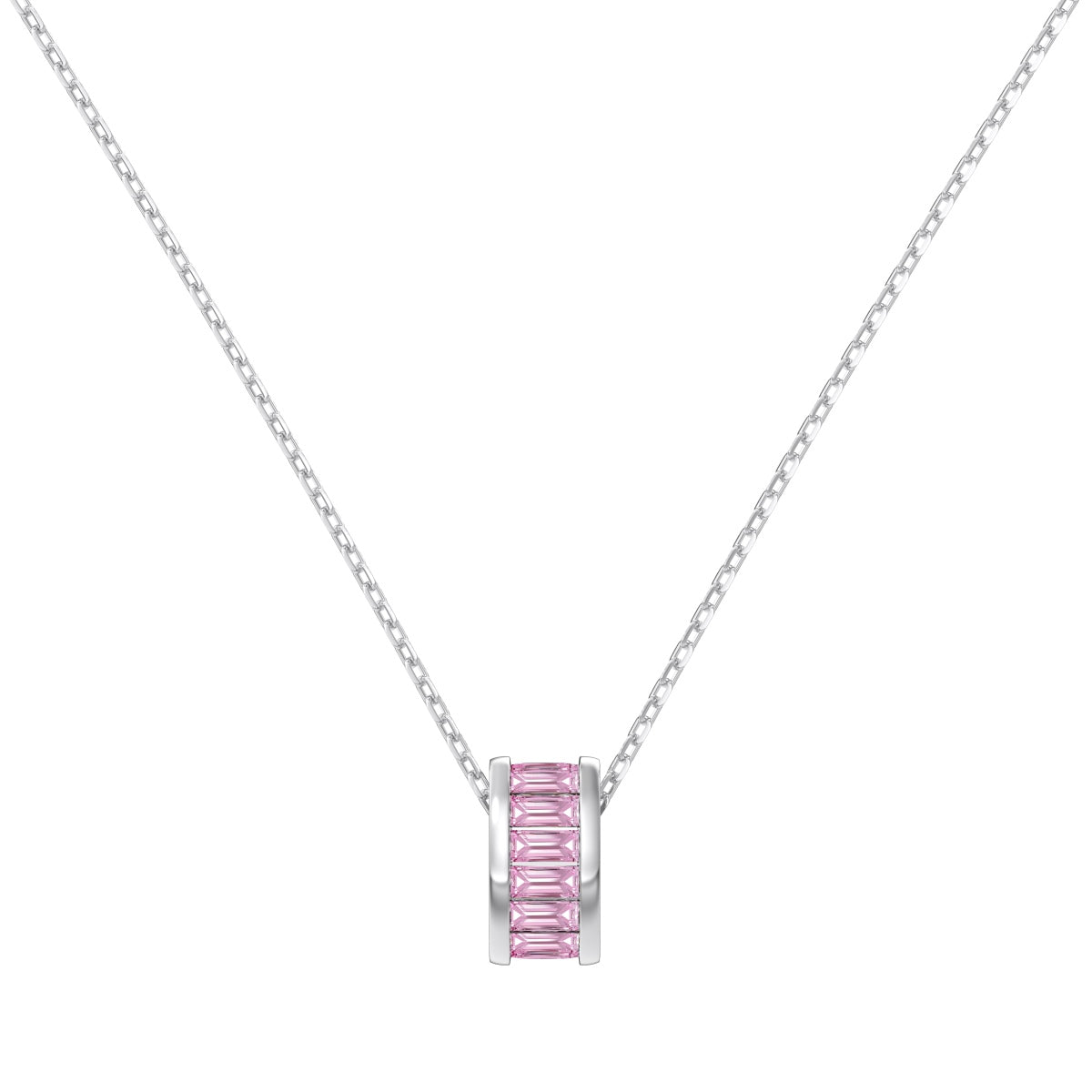Vienne Pink Pendant Necklace