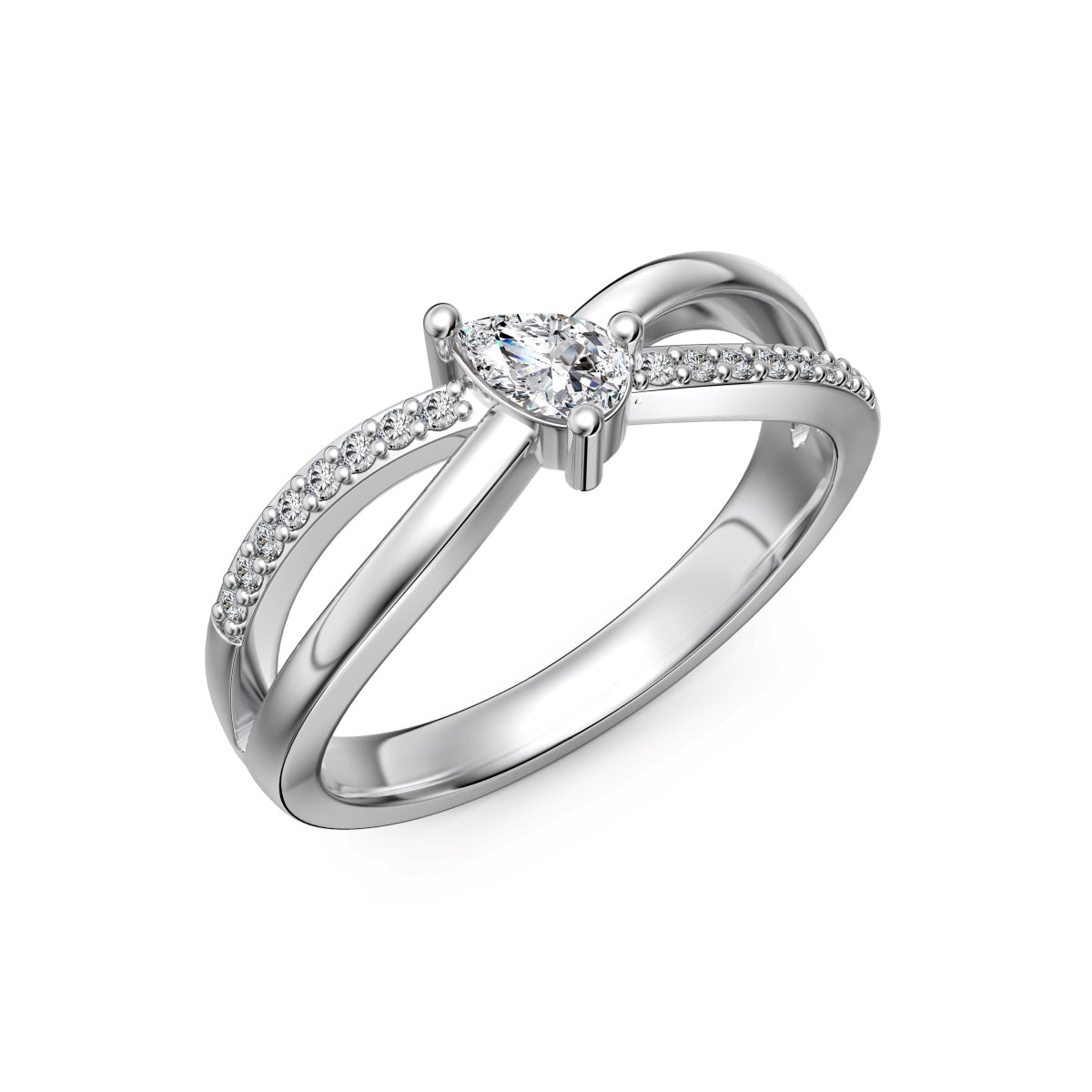 Luna Pavé Ring
