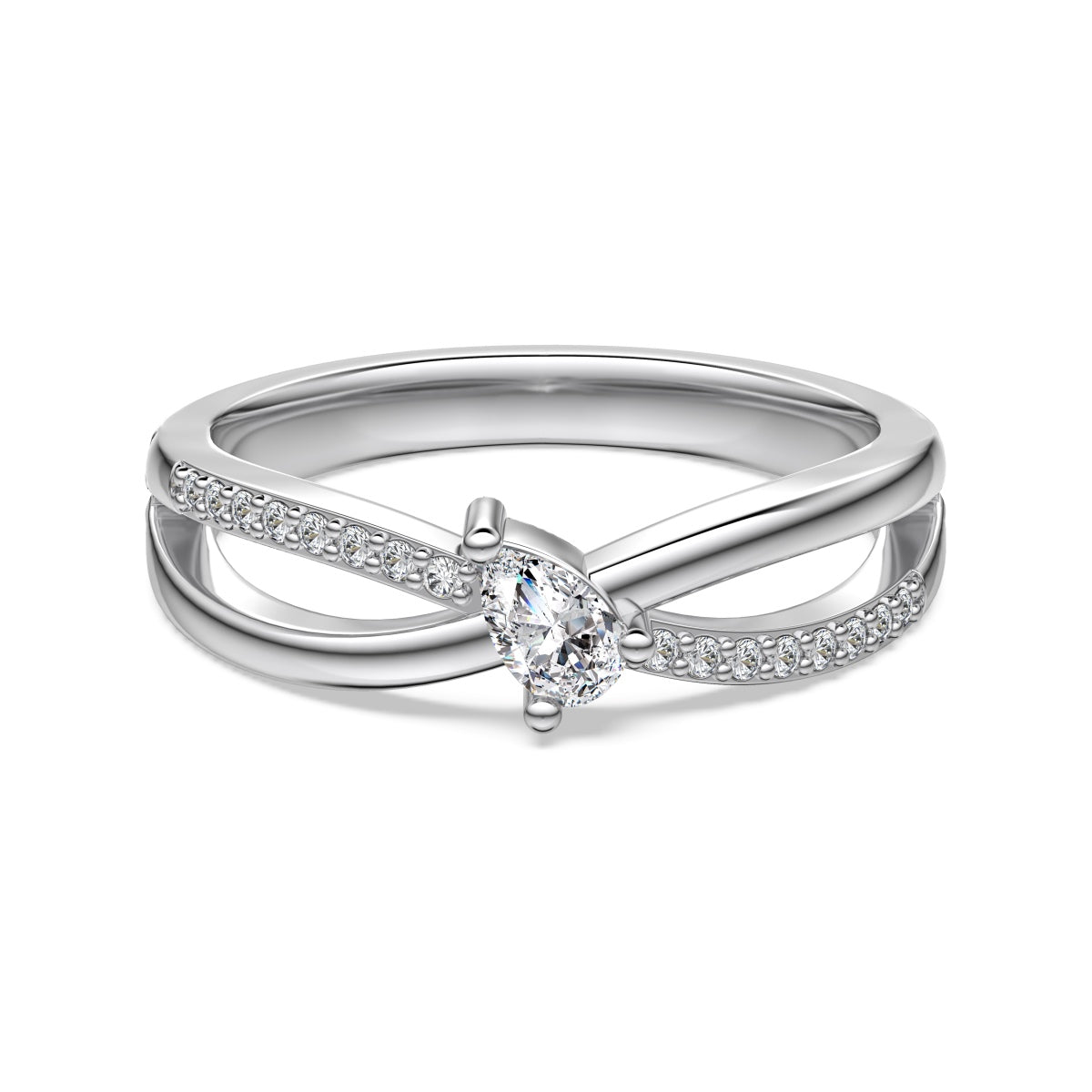 Luna Pavé Ring