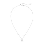 Framed Initial Necklace