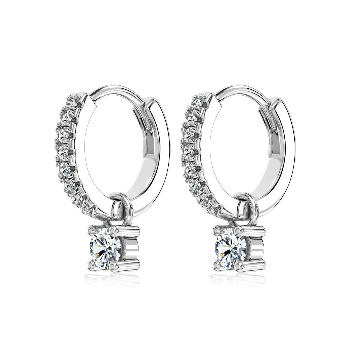 Lumière Convertible Huggie Earrings