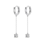 Serein Drop Huggie Earrings