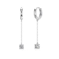 Serein Drop Huggie Earrings
