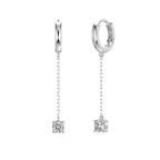 Serein Drop Huggie Earrings
