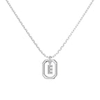 Framed Initial Necklace